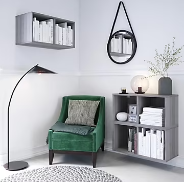 Peinture intérieure couleur murs, boiseries et radiateurs GoodHome North Pole satin blanc 2,5L