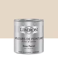 Peinture multisupport murs, plafonds et boiseries Velours de peinture beige vélin Libéron 0,5L