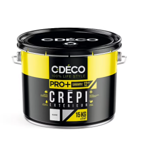 Crépi extérieur CDECO Blanc Pro 15kg