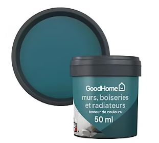 Testeur peinture intérieure couleur GoodHome mat sainte-maxime vert 50ml