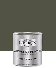 Peinture multisupport murs, plafonds et boiseries Velours de peinture vert kaki barda Libéron 0,5L