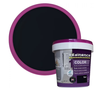 Résine multisupports Résinence Color noir satin 250ml