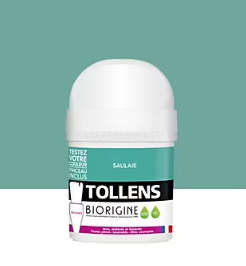 Testeur de peinture murs et plafonds Biorigine Tollens velours saulaie 50ml