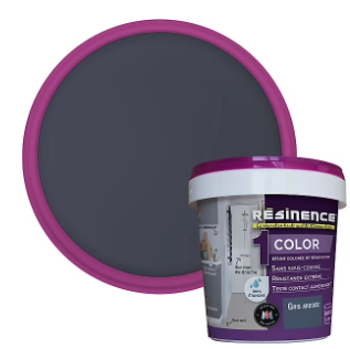Résine multisupports Résinence Color ardoise satin 250ml