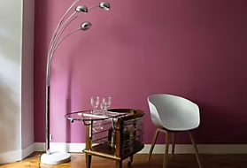 Peinture murs et boiseries Tollens Mise en teinte ambre rose mat velours 1L