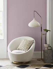 Peinture Valentine murs et boiseries Dulux Valentine essence de violette velouté mat 0,5L