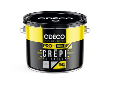 Crépi extérieur CDECO Gris Clair Pro 15kg
