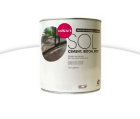 Peinture sol intérieur/extérieur Colours blanc satin 0,5L