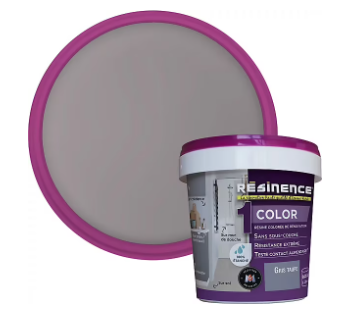 Résine multisupports Résinence Color gris taupe satin 250ml