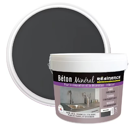 Béton minéral Résinence gris ardoise 6kg