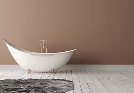 Testeur peinture Tollens premium murs, boiseries et radiateurs marron glacé mat 50ml