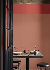 Peinture Valentine murs et boiseries Dulux Valentine rouge alezan velouté mat 2L