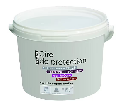 Cire de protection tendance de rénovation 1,5kg Tollens