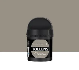 Testeur peinture Tollens premium murs, boiseries et radiateurs marron glacé mat 50ml