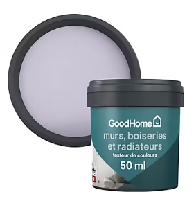 Testeur peinture intérieure couleur GoodHome satin hokkaido violet 50ml