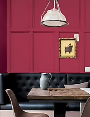 Peinture Crème De Couleur Dulux Valentine satin framboise 2,5L