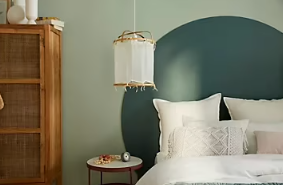 Peinture murs et boiseries Naturéa par GoodHome vert d'eau velours 2L