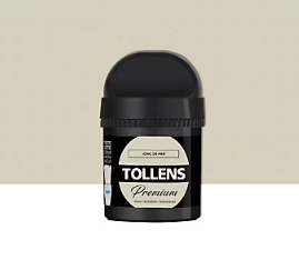 Testeur peinture Tollens premium murs, boiseries et radiateurs jonc de mer mat 50ml