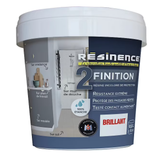 Résine multisupports Résinence Deco incolore brillant 500ml