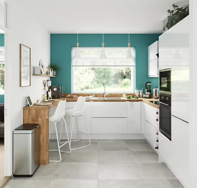 Peinture cuisine et salle de bains GoodHome vert Milltown satin 50ml
