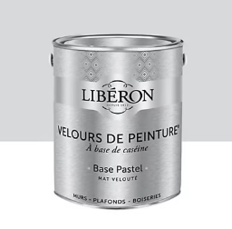 Peinture multisupport murs, plafonds et boiseries Velours de peinture blanc etretat Libéron 2,5L