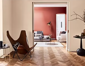 Peinture Valentine murs et boiseries Dulux Valentine beige mohair velouté mat 2L