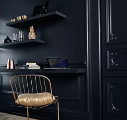 Testeur peinture résistante murs, boiseries et métal GoodHome bleu Vence mat 50ml