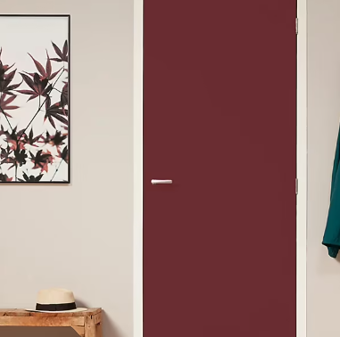Laque Valénite Dulux Valentine Acrylique satin rouge basque 2L