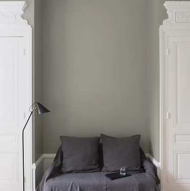 Peinture multisupport murs, plafonds et boiseries Velours de peinture gris des marais Libéron 2,5L