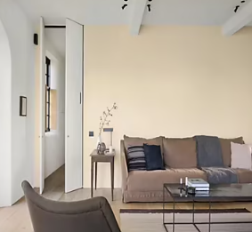 Peinture murs et boiseries Color Resist Dulux Valentine satin sable naturel 0,75L