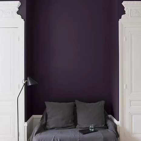 Peinture multisupport murs, plafonds et boiseries Velours de peinture noir vitelote noire Libéron 0,5L