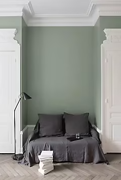 Peinture murs, plafonds et boiseries Velours de peinture vert Luxembourg Libéron 0,5L