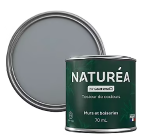 Peinture testeur de couleur Naturéa par GoodHome nuée velours 70 ml