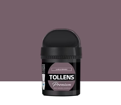 Testeur peinture Tollens premium murs, boiseries et radiateurs la belle époque mat 50ml