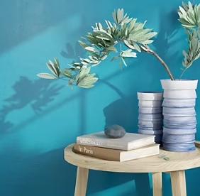 Testeur peinture résistante murs, boiseries et métal GoodHome bleu Marseille mat 50ml