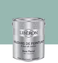 Peinture multisupport murs, plafonds et boiseries Velours de peinture vert oxydé Libéron 2,5L