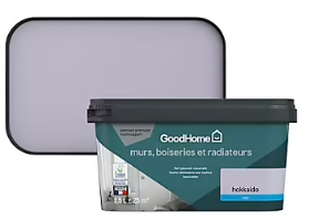 Peinture intérieure couleur murs, boiseries et radiateurs GoodHome mat hokkaido violet 2.5L
