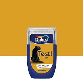 Testeur de peinture Crème De Couleur Dulux Valentine Miel 30 ml