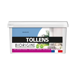 Peinture murs et plafonds Biorigine Tollens velours bourrache 2L