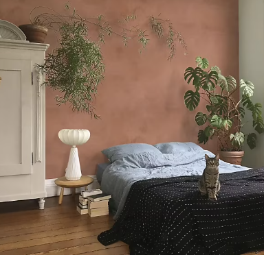Peinture à effet Maison Déco La Chaux terracotta 2,5L