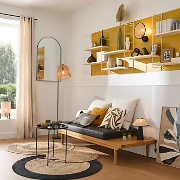 Peinture murs et boiseries Tollens broderie blanche satin 2,5L