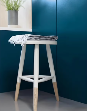 Laque boiseries et métal Valénite Dulux Valentine brillant bleu de Bretagne 2L