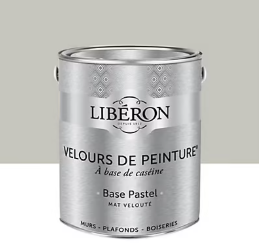 Peinture multisupport murs, plafonds et boiseries Velours de peinture beige pierre de taille Libéron 2,5L