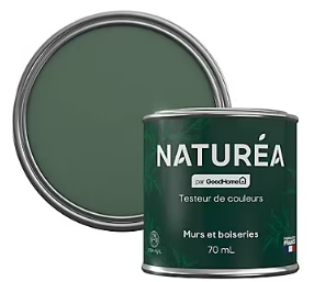 Peinture testeur de couleur Naturéa par GoodHome trèfle velours 70 ml