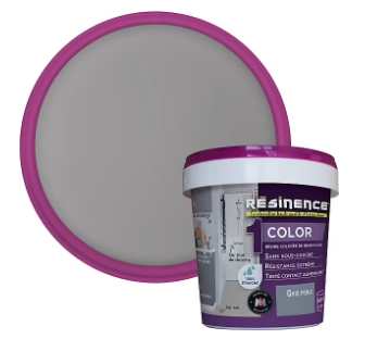 Résine multisupports Résinence Color gris perle satin 250ml
