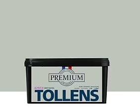 Peinture Tollens premium murs, boiseries et radiateurs vert pastel velours 2,5L