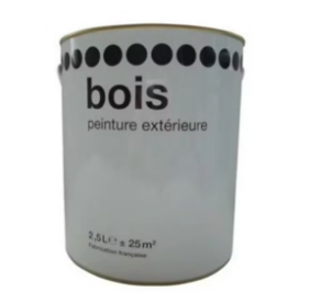 Peinture extérieure bois blanc satin 2,5L