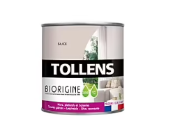 Peinture murs et plafonds Biorigine Tollens velours silice 0,5L