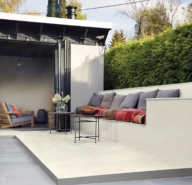 Enduit décoratif Le béton intérieur, extérieur Maison déco blanc mica 5kg
