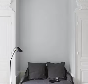 Peinture multisupport murs, plafonds et boiseries Velours de peinture gris blanc dépoli Libéron 0,5L